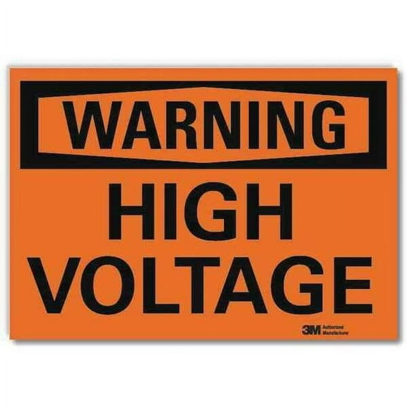 Lyle Security Sign,5inx7in,Reflctv Sheeting U6-1119-RD_7X5