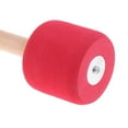 thumbnail image 6 of Aoanydony Bass Drum Mallet Stick Foam Mallet Percussion with Wood Handle Red, 6 of 6