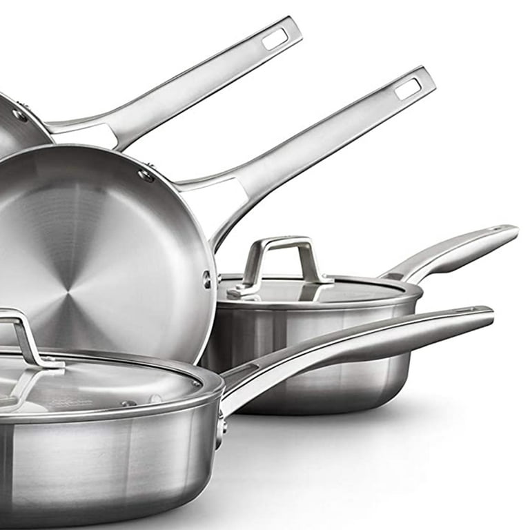 Calphalon Premier Stainless Steel 8pc Cookware Set