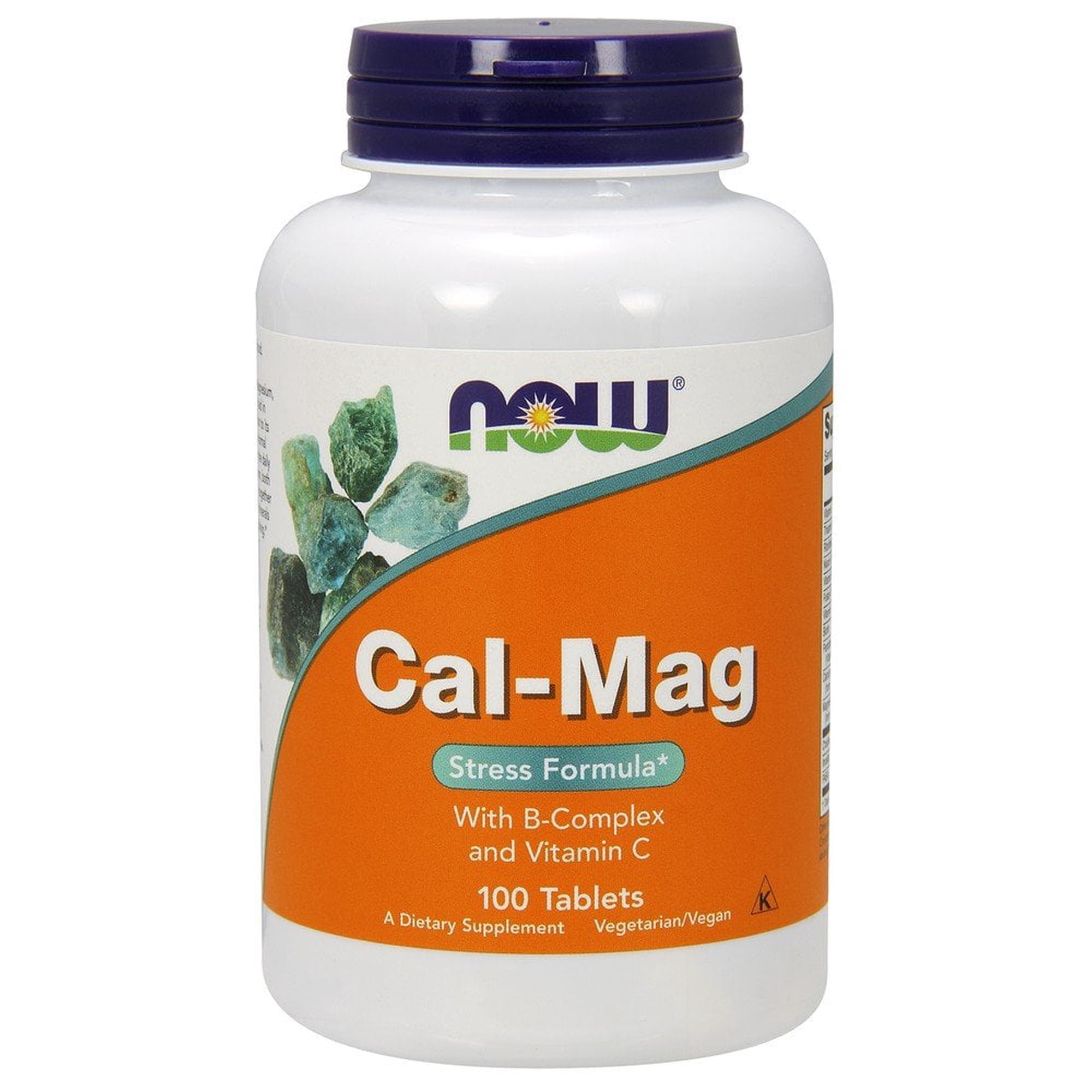 Cal-Mag Stress By Now Foods - 100 Tablets