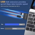 thumbnail image 3 of USB Hub,USB Splitter 1 in 2 Out Adapter, Double USB Hub for Laptop,Xbox PC, ,  Book, Tablet, Tab, Console, Printer, Camera(Data and for Charging, Wouldn't Work with CarPlay), 3 of 7