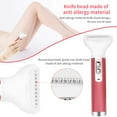 thumbnail image 4 of Depiladora femenina, afeitadora eléctrica 5 en 1 indolora, recargable por USB, recortadora de cejas y nariz, depilación facial de bikini impermeable para el cuerpo femenino Zhivalor HMHZ838, 4 of 4