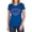 Royal, variant on Superman Fuchsia Flames Women's T Shirt, Navy, Medium