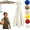 White, variant on Upgraded 11ft 8 Ribs Cantilever Umbrella Replacement Canopy, Uv-Resistant Patio Umbrella Fabric Top Cover For Outdoor Garden Deck Backyard
