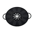 thumbnail image 1 of Versatile Heat-Resistant Silicone Spill Stopper Lid Pot Holder:Kitchen Essential, 1 of 10