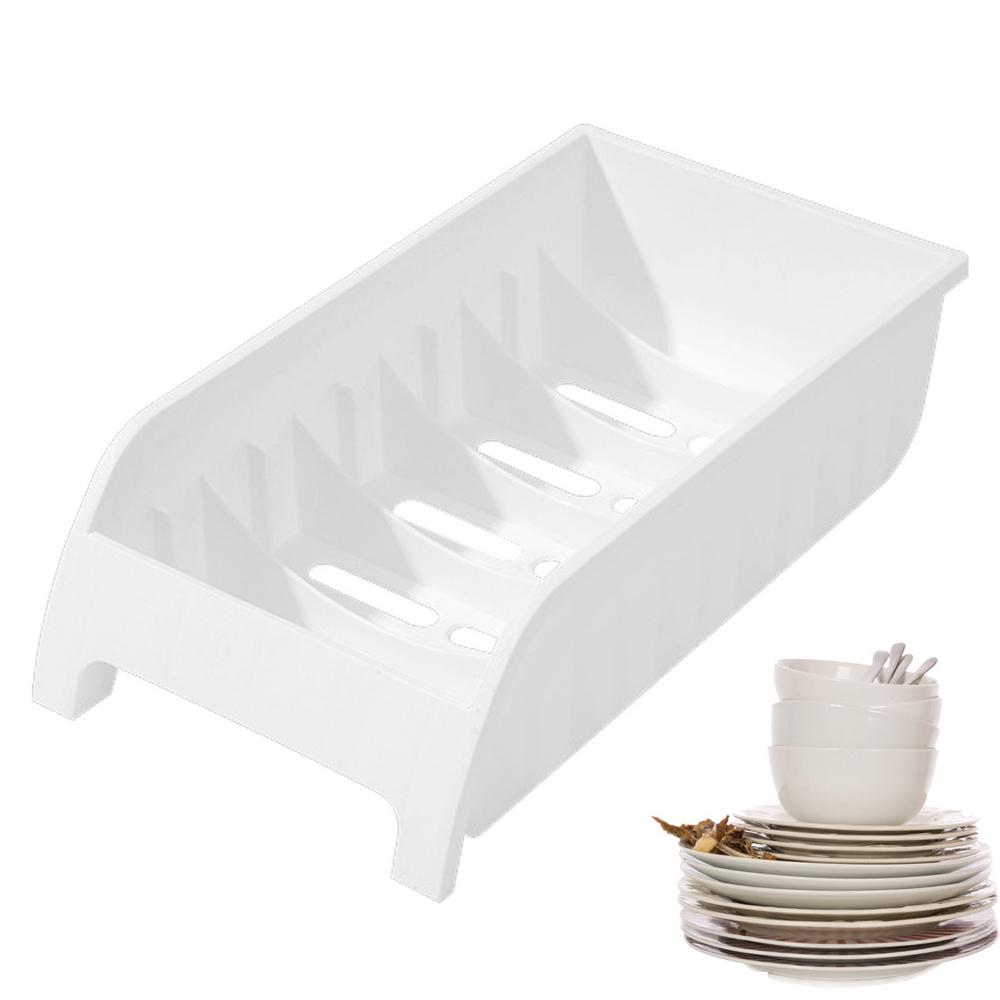 Tohuu Vertical Plate Rack Plate Holders Organizer Upright Vertical