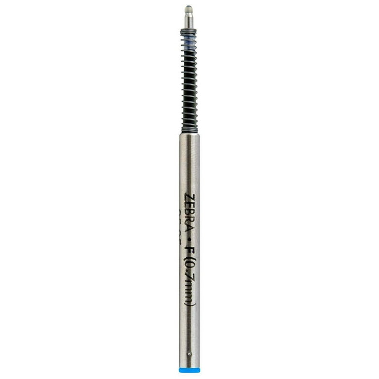 Zebra F-Series Ballpoint Stainless Steel Pen Refill, Fine Point, 0.7mm, Blue Ink, 2-Count (4 PACK) Zebra F-Series Ballpoint Stainless Steel Pen Refill, Fine Point, 0.7mm, Blue Ink, 2-Count (4 PACK)