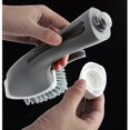 thumbnail image 2 of Long Handle Self-Filling Non-Stick Pan Cleaning Brush for Home Kitchen (Gray), 2 of 5