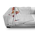 thumbnail image 3 of Winery Soft Flannel Fleece Throw Blanket, Wine Glass with Colorful Imaginary Growing Leaves Aroma Sommelier Relax Joy, Cozy Plush for Indoor and Outdoor Use, 70" x 90", Multicolor, by Ambesonne, 3 of 6