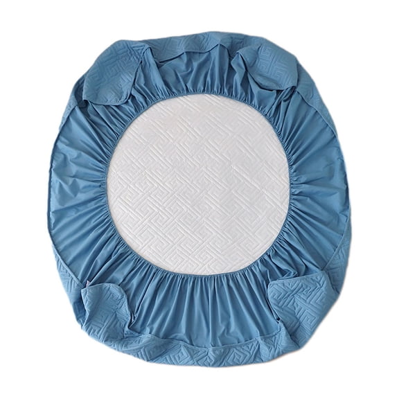 Leodye 1 piece Thickened Cotton Waterproof Bedspread - Winter Warm Mattress Protector -35.4378.74inch