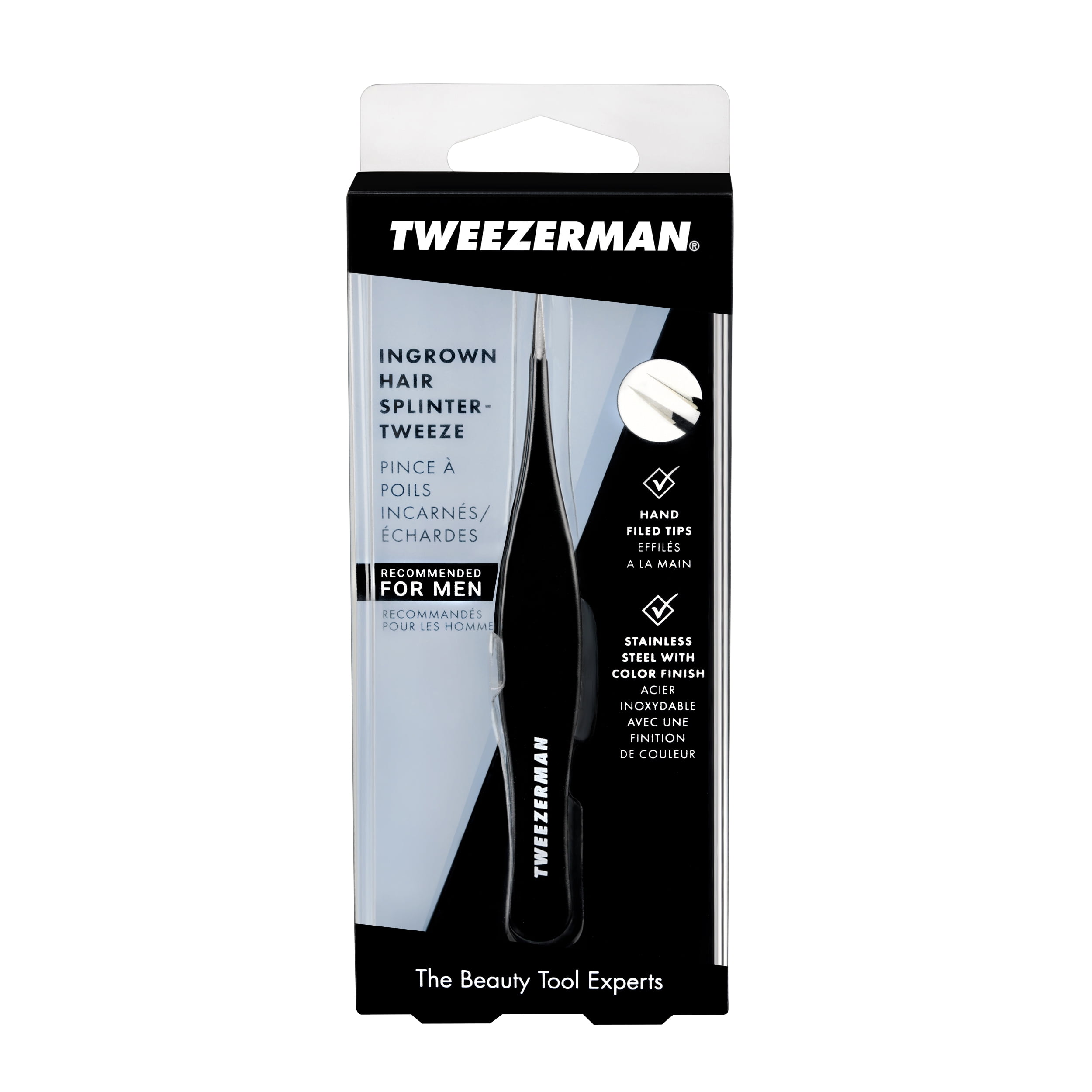 Tweezerman Ingrown Hair/Splintertweeze Tweezer for Hair & Splinters -  Walmart.com