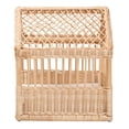 thumbnail image 4 of bali & pari Pieta Rattan BOHO Pet Bed, Natural Brown, 4 of 8