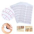 thumbnail image 1 of 140 Uds. Adhesivos para pestañas, almohadillas debajo de los ojos, parches de papel para extensión de pestañas, envolturas adhesivas para puntas de ojos, uso para mujeres, 1 of 5