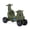 Moss, variant on Careplay 2-in-1 Puppy Push & Ride-on Toy, Indoor & Outdoor Use, Earth Tone Color, Recommended for Children up to 50lbs, Made in The USA, Moss Green