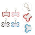 thumbnail image 3 of 4 unids con forma de hueso ID de identificación de perro Perro Cat Mascota Nombre de Mascota Etiquetas Transferencia de calor Accesorios Colgantes, 3 of 5