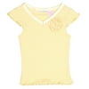 mary-kate and ashley brand - Girl's Satin Flower Top