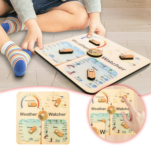 New Weather Calendar Temperature Children's Educational Toys Wooden Erasable Wall Calendar 2022 2023 Wall Calendar Calendar Stickers for Adults Planner Wall Yearly Planner 2022 Advent Calendar Girls