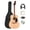 Natural w/ Gig Bag, variant on Fender FA Series Dreadnought Acoustic-Electric Guitar - Crimson Red Bundle with Case, Strings, Picks, and Austin Bazaar Instructional DVD