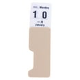 thumbnail image 3 of OULII Perpetual Table Top Calendars Desktop Perpetual Calendar Khaki 1Set, 3 of 6