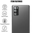 thumbnail image 4 of (3+3) Screen Protector for Samsung Galaxy Note 20 5G 4G Tempered Glass and (3 Pack) Camera Lens Protector, 4 of 8