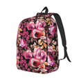 thumbnail image 2 of Daiia Rose Flowers Vintage Canvas Backpack for Men and Women ,Hiking Backpack,Travel Laptop Bag for School,Large Capacity Backpack, 2 of 8