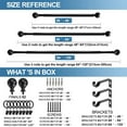 thumbnail image 5 of Urbanest Ball Single Curtain Rod Set With 8 Rings, 5/8", 28-48", Black, 5 of 6