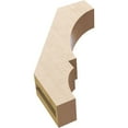 thumbnail image 6 of Ekena Millwork 3"W x 12"D x 16"H Balboa Rough Cedar Woodgrain TimberThane Knee Brace, Primed, 6 of 6