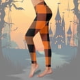 thumbnail image 1 of WILLBEST Leggings de Yoga de Cintura Alta Con Estampado de Halloween Para Mujer, Para Correr, Fitness, Entrenamiento, Uso Diario, Mallas Elásticas y Cómodas Mediana, 1 of 3