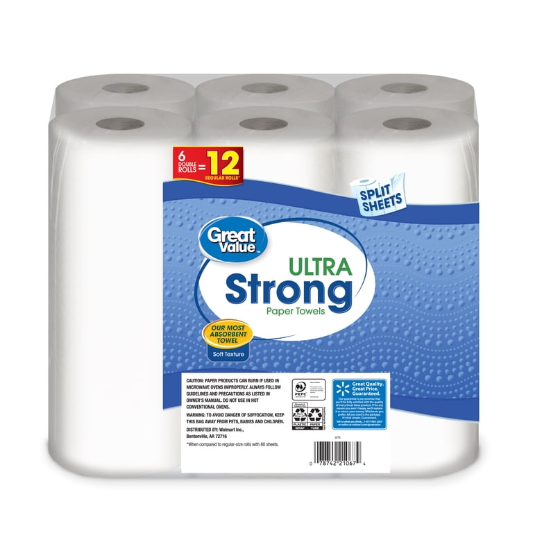 Walmart Paper Towels Walmart paper towels