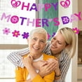 thumbnail image 2 of CY5O5ee Happy Mothers Day Banner Glitter Mother'S Birthday Hanging Banner Garland Outdoor Home Mothers Day Celebration Party Decoration Supplies, 2 of 6