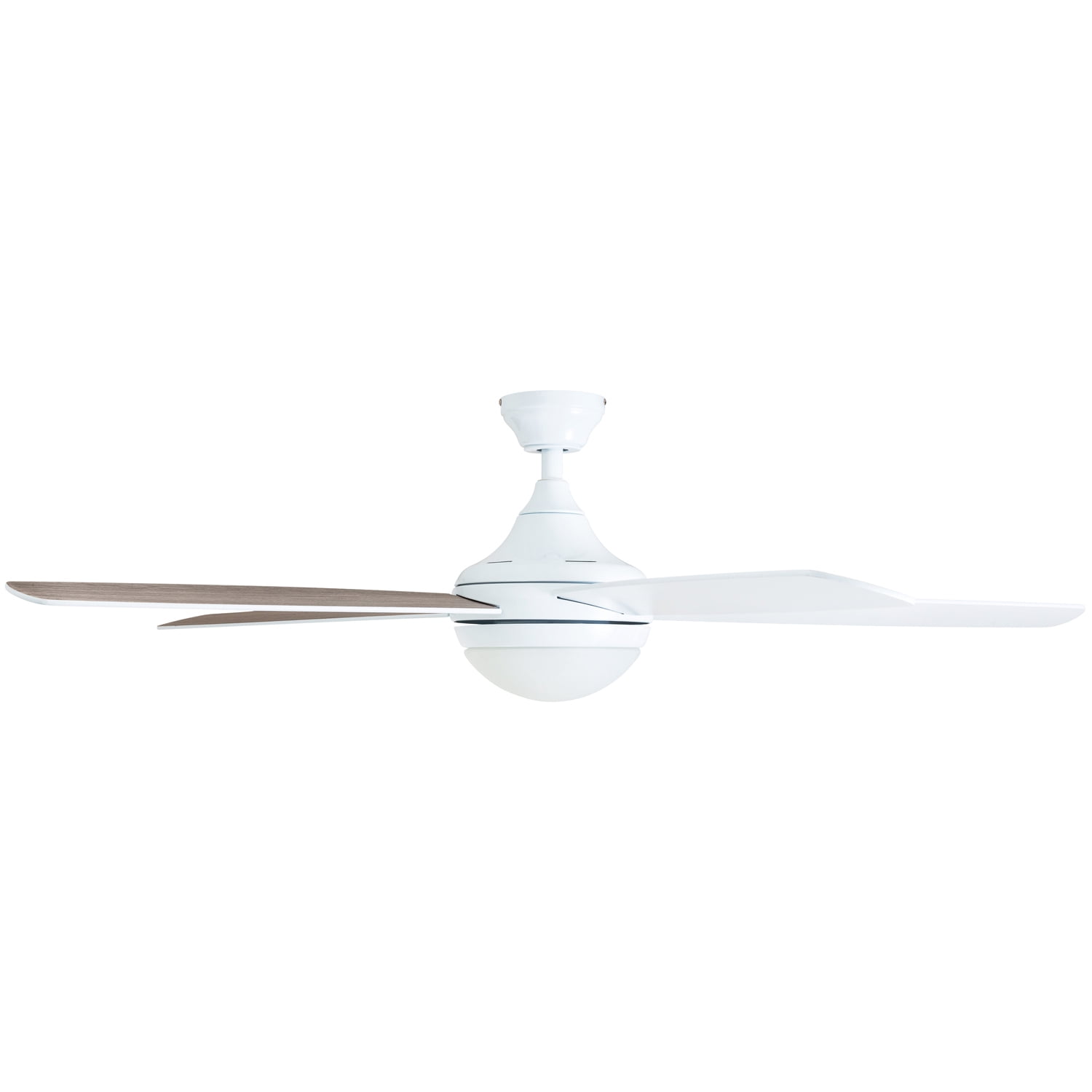 Prominence Home 52" Ashby Indoor White Ceiling Fan with Remote