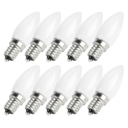 

Candelabra Light Bulb 75-85LM Luminous Flux E12 LED Bulbs 2700-3000K Easy Installation Warm White For Landscape For Cabinet Lighting