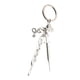 thumbnail image 1 of Injueey Bolso cartera llavero bandolera bolsa cortaúñas titular adorno colgante llavero de Metal decoración regalo de cumpleaños Almacenamiento y organización del hogar E2384 Injueey HA076219-04, 1 of 6