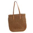 thumbnail image 1 of Bolsa de hombro para mujeres bolsas de viaje Bolsa de playa Bohemio con estilo bohemio para vacaciones de trabajo Marrón, 1 of 8