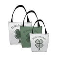 thumbnail image 2 of Tote Bags Lucky Four Leaf Clover, 2 of 4