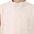 thumbnail image 6 of EnJoCho Boys Musli𝗆 Kaftan Long Sleeve Solid Color Thobe Eid Outfits Stand Collar Prayer Clothes Dishdasha Pocket Islami𝖼 Traditional, 6 of 9