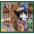 thumbnail image 2 of Cobble Hill Comfy Cat 1000 Pieces, Jigsaw Puzzle, 2 of 4