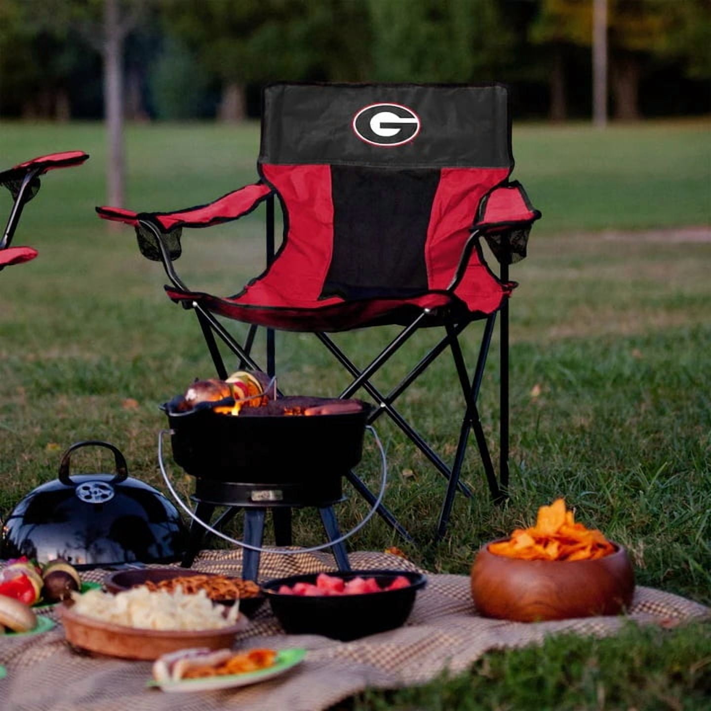 NCAA Logo Brands Ohio State Buckeyes Elite Chair