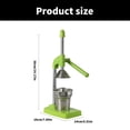 thumbnail image 5 of Juices Maker 304Stainless Steel Juicers Manual Citrus Press Portable Juicing Tool Juices Machine for Kitchen Juices, 5 of 20