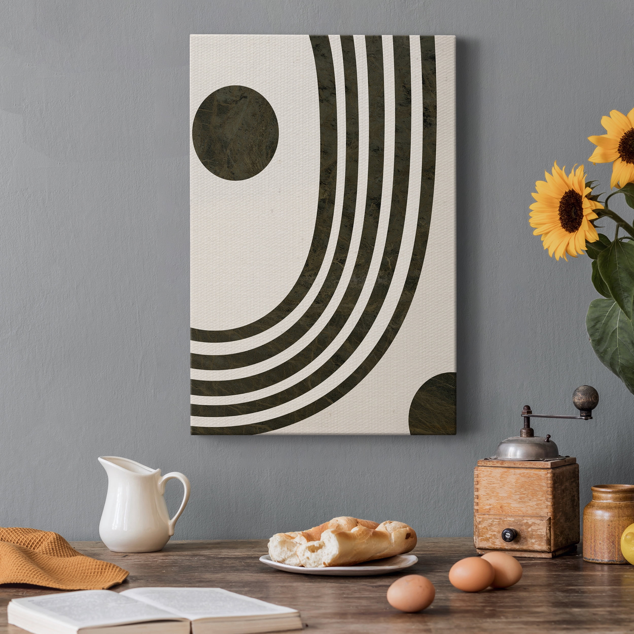 Tubular Abstract I Premium Gallery Wrapped Canvas - Ready to Hang - 12 x 18