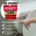 thumbnail image 3 of Klean Freak Flushable Wipes, Georgia Peach, 20 Count, Individually Wrapped, Aloe & Witch Hazel, Alcohol-Free, 3 of 6