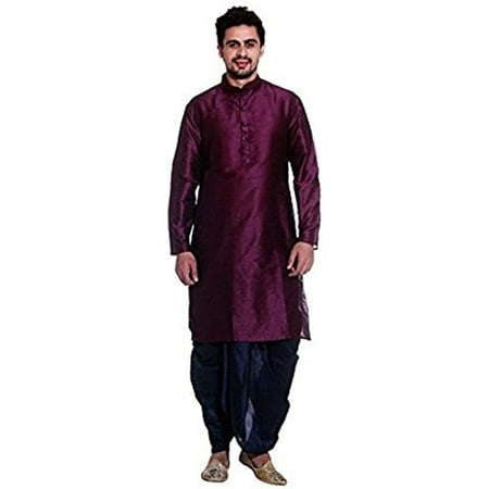 

Royal Kurta Mens Cotton Silk Kurta Dhoti