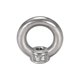 thumbnail image 1 of Levantamiento Ojo Tuerca M4 Hembra Rosca 304 Inoxidable Acero Redondo Forma para Cuerda Montaje Paquete de 20 Unique Bargains nueces de ojo, 1 of 3