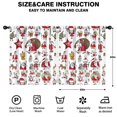 thumbnail image 2 of Blackout Kids Curtains,White Christmas Santa and Character Pattern Childrens Insulated Curtains Set Of 2,Bedroom Essentials,Toddler Room Decor 52"x63", 2 of 5