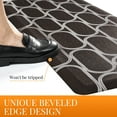 thumbnail image 6 of ZOPZO Kitchen Mat Comfort Support with Non Slip PVC Floor Rug, Chocolate, 17 x 40, Cushioned Support, and Low Maintenance Surface, 6 of 9