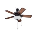 thumbnail image 1 of Ventilador de Techo Portage Bay Viretta 42" Negro para Exterior, 1 of 6