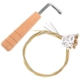 thumbnail image 3 of OULII 1 Set Tuning Wrench Spanner with Metal Harp Strings for Music Practice, 3 of 6