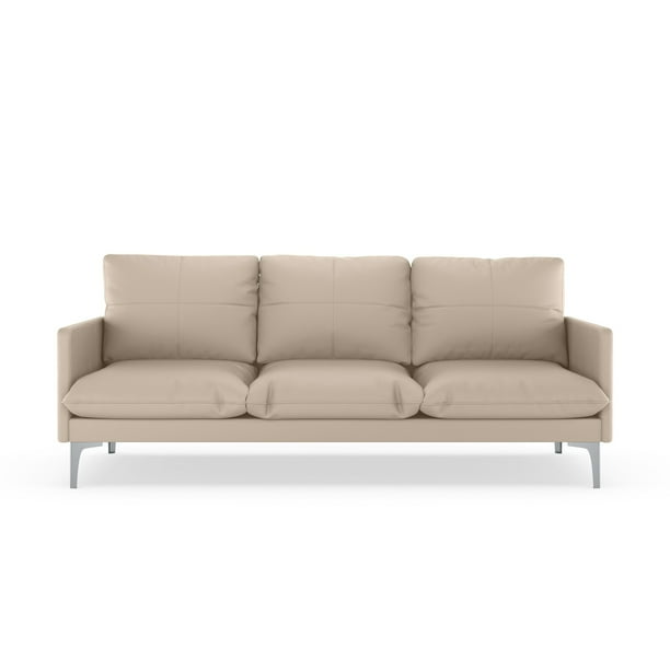 Kobe Sofa Vegan Leather Oat Com Kobe Sofa Vegan Leather Oat Com, Kobe Leather Sofa Reviews