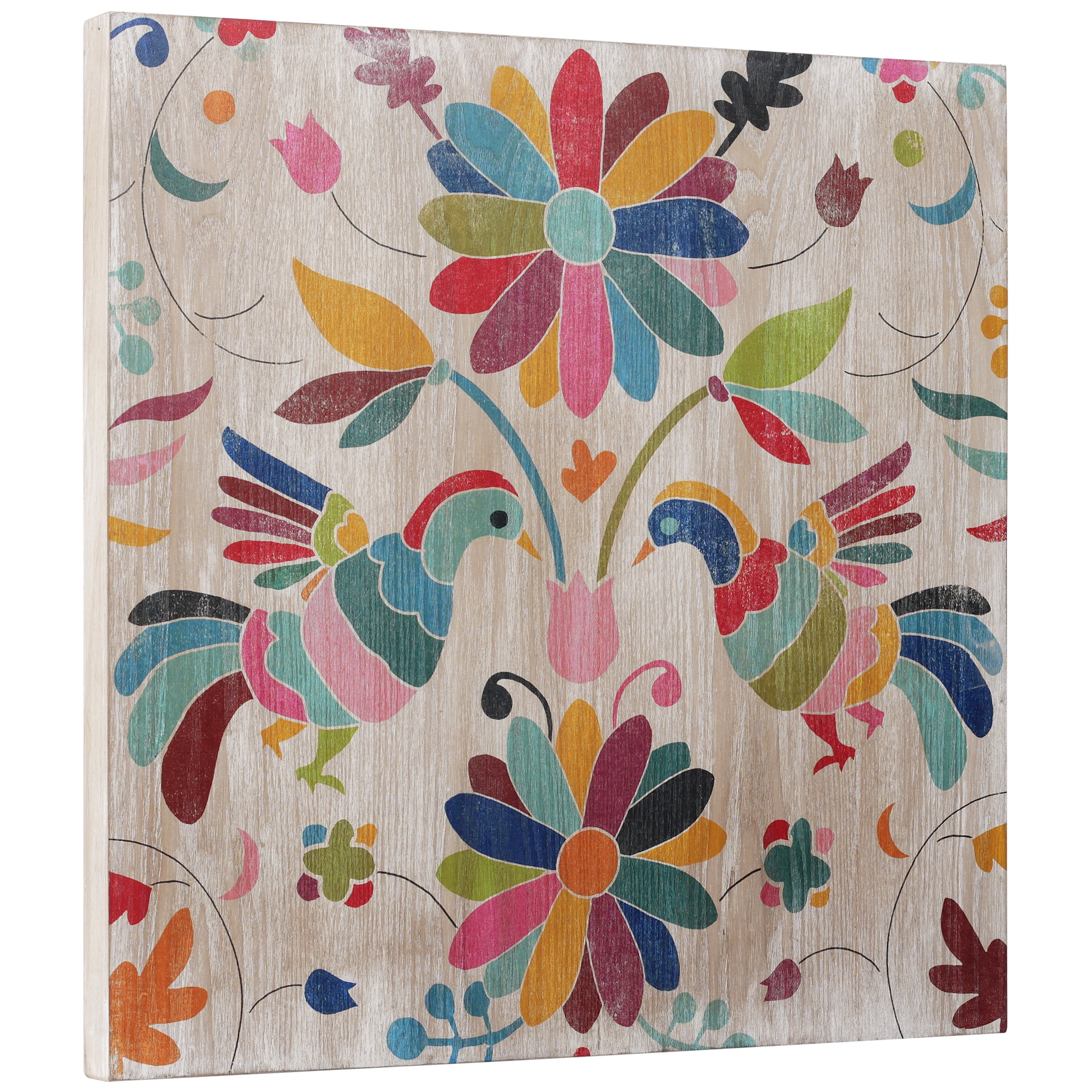 Empire Art Folklorica I & II Birds Photography, Set of 2