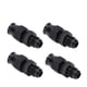 thumbnail image 1 of Acoplador AN6 4 Piezas Adaptador Antioxidante AN6 A Prueba De Fugas Con Virola De Latón Para Aceite De Gas Líquido ANGGREK Accesorios, 1 of 8